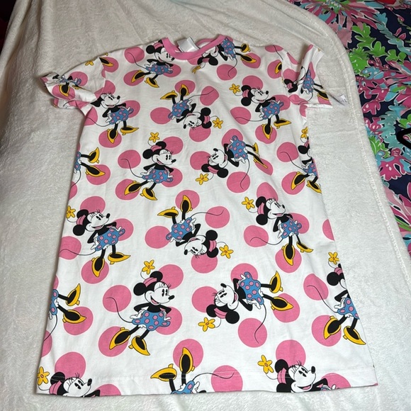 DISNEY PARKS MINNIE MOUSE POLKA DOT DRESS ADULT SMALL NWT - Picture 1 of 6